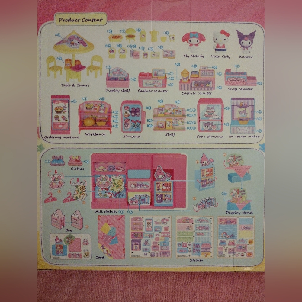 EXCLUSIVE - Hello Kitty Officially Licensed Shopping Mall Playset - Picture 7 of 14